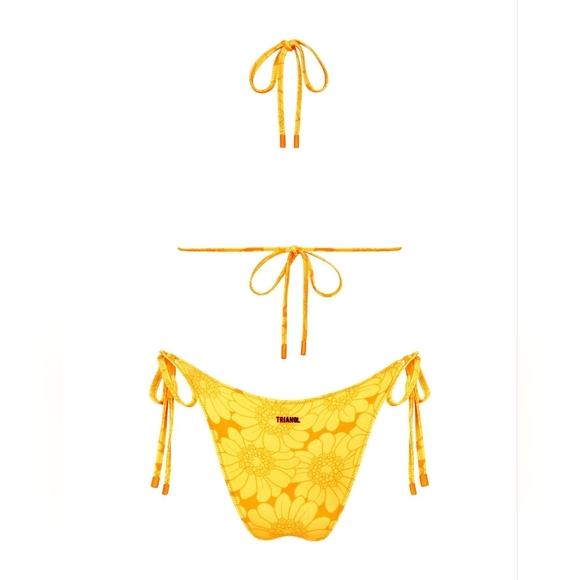 Triangl Floral Yellow Bikini Set - Picture 2 of 10